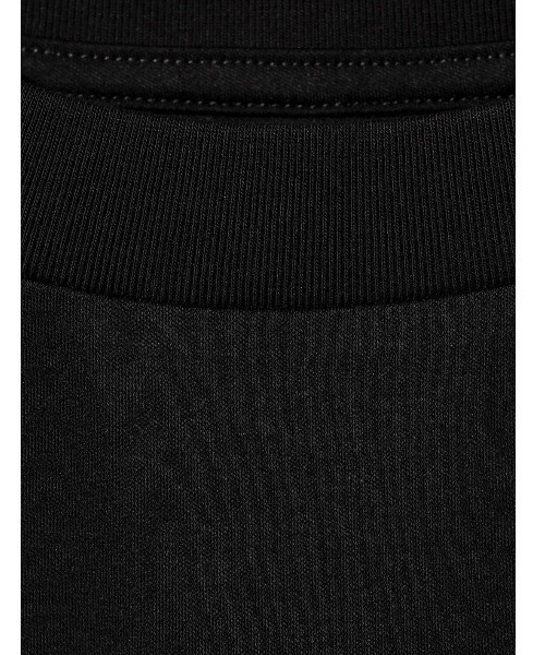 MIDIUMISOLID(ミディウミソリッド)の「MIDIUMISOLID Men’s リラックスロング スリーブ プルオーバー(Tシャツ/カットソー・メンズ・ブラック/グレー・48)」の5枚目の写真