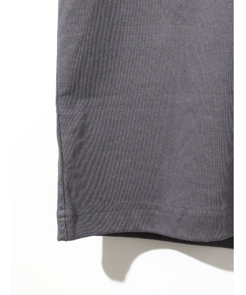 MIDIUMISOLID(ミディウミソリッド)の「MIDIUMISOLID Men’s リラックスロング スリーブ プルオーバー(Tシャツ/カットソー・メンズ・ブラック/グレー・48)」の17枚目の写真