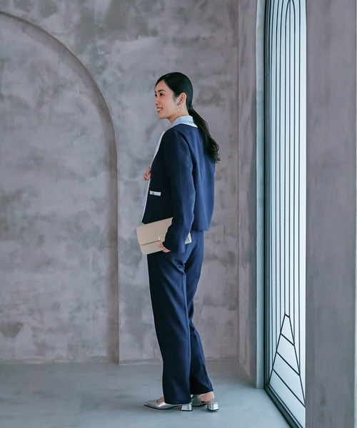 slattgir（スラットジール）の「高身長 バイカラージャケット  