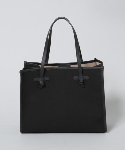 GIANNI CHIARINI（ジャンニ キアリーニ）の「GIANNI CHIARINI/MARCELLA マルチェッラ キャンバストート L（トートバッグ・レディース・ベージュ/ブラック・FREE）」の3枚目の写真