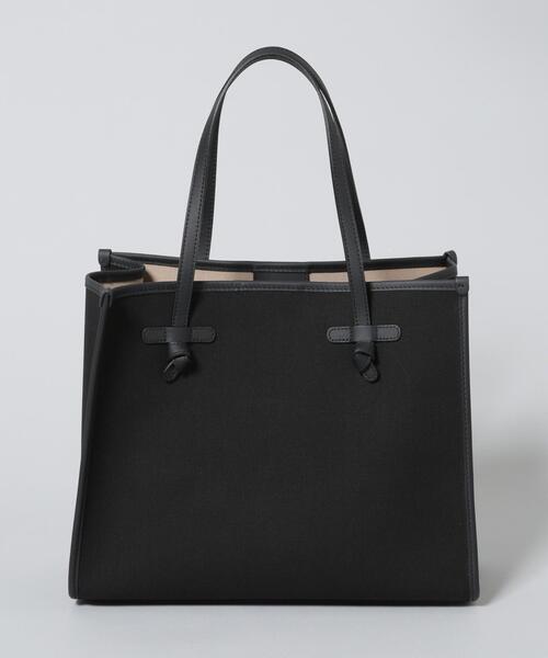 GIANNI CHIARINI（ジャンニ キアリーニ）の「GIANNI CHIARINI/MARCELLA マルチェッラ キャンバストート L（トートバッグ・レディース・ベージュ/ブラック・FREE）」の5枚目の写真