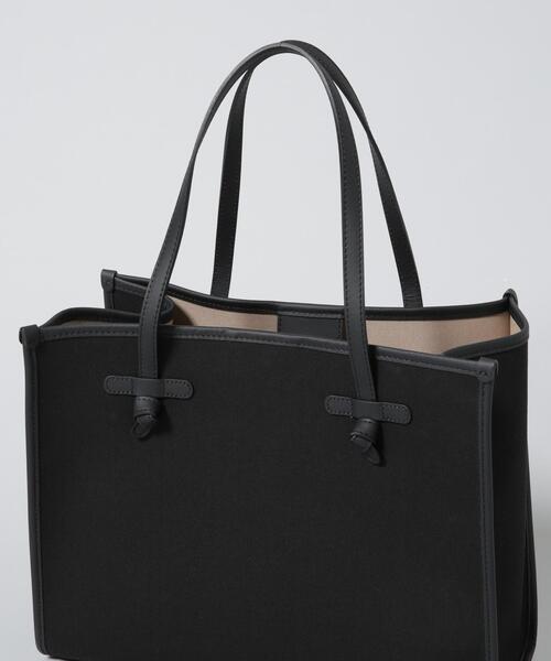 GIANNI CHIARINI（ジャンニ キアリーニ）の「GIANNI CHIARINI/MARCELLA マルチェッラ キャンバストート L（トートバッグ・レディース・ベージュ/ブラック・FREE）」の7枚目の写真
