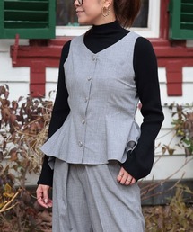 2wayペプラムベスト