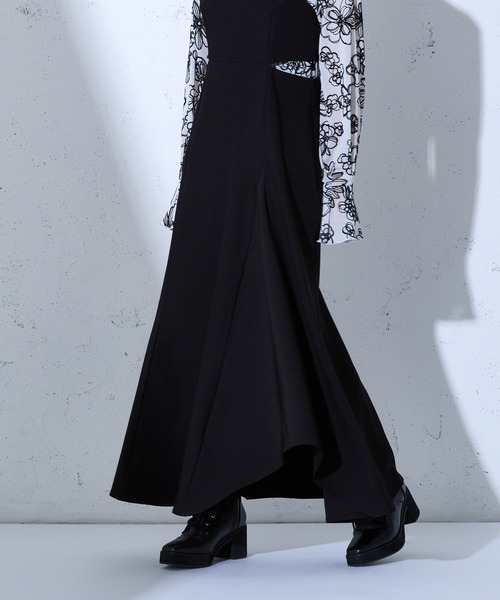 Ellno de Mavie（エルノデメヴィ）の「カットアウトマーメイドワンピース/SETUP対応（ワンピース・レディース・ブラック/ブルー/ブルー系その他・FREE）」の12枚目の写真