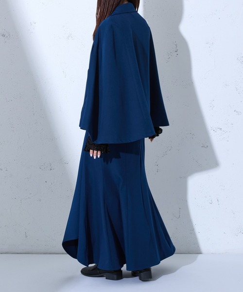 Ellno de Mavie（エルノデメヴィ）の「カットアウトマーメイドワンピース/SETUP対応（ワンピース・レディース・ブラック/ブルー/ブルー系その他・FREE）」の9枚目の写真