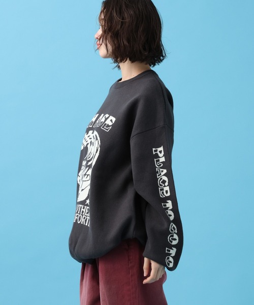 PBLIM（ページボーイリム）の「PBLIM/マッハレーシングニット（ニット/セーター・レディース・オフホワイト/チャコールグレー/ブルー・FREE）」の13枚目の写真