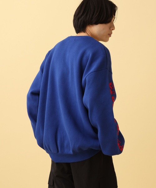 PBLIM（ページボーイリム）の「PBLIM/マッハレーシングニット（ニット/セーター・レディース・オフホワイト/チャコールグレー/ブルー・FREE）」の20枚目の写真