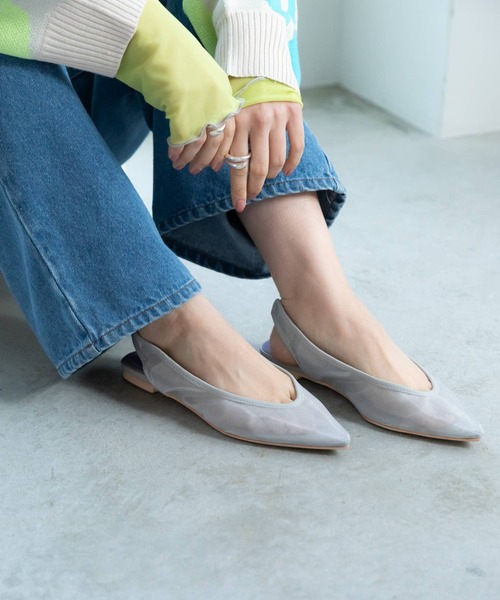 bohmal（ボマール）の「ポインテッドトゥチュールパンプス（パンプス・レディース・ブラック/シルバー・23.5cm/24.0cm/23.0cm/24.5cm）」の5枚目の写真