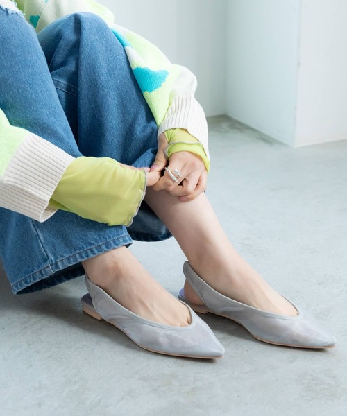 bohmal（ボマール）の「ポインテッドトゥチュールパンプス（パンプス・レディース・ブラック/シルバー・23.5cm/24.0cm/23.0cm/24.5cm）」の15枚目の写真