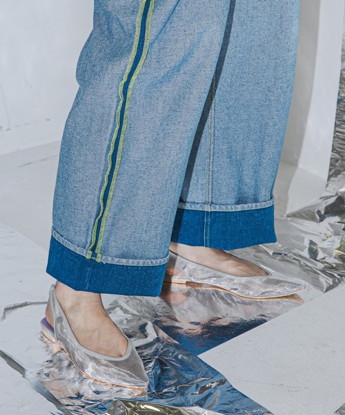 bohmal（ボマール）の「ポインテッドトゥチュールパンプス（パンプス・レディース・ブラック/シルバー・23.5cm/24.0cm/23.0cm/24.5cm）」の14枚目の写真