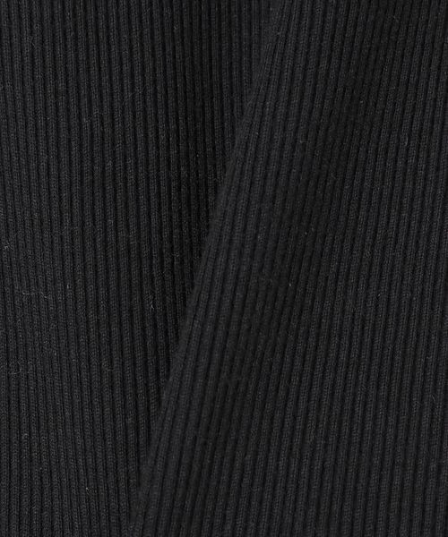 JEANASIS(ジーナシス)の「リブクロップドLS /103375(Tシャツ/カットソー・レディース・ホワイト/ブラック/グレー系その他・FREE)」の5枚目の写真