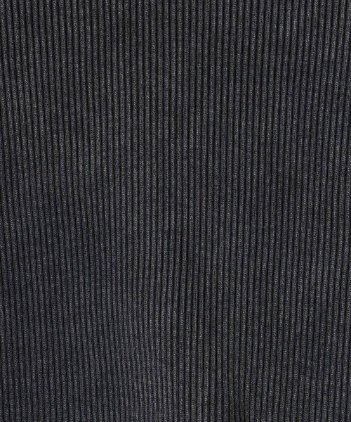 JEANASIS(ジーナシス)の「リブクロップドLS /103375(Tシャツ/カットソー・レディース・ホワイト/ブラック/グレー系その他・FREE)」の4枚目の写真