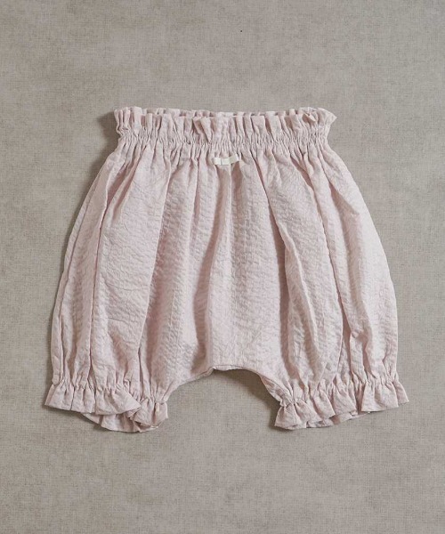 10mois(ディモワ)の「【10mois】たっぷり ブルマ 70-90cm(その他ベビーウェア・キッズ・ホワイト/ピンク/ネイビー・70-90cm/50-70cm)」の3枚目の写真