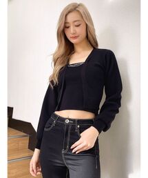 GYDA | キャミアンサンブル2WAYニットトップス(アンサンブル)