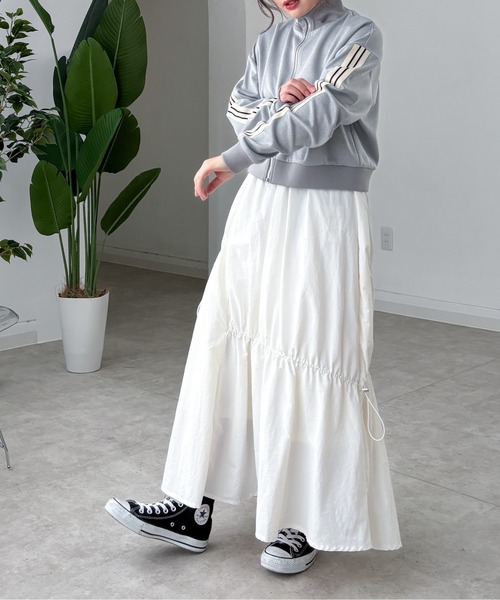 EPIMI E'PIMMY（エピミエピミー）の「ダブルジップトラックジャケット（その他アウター・レディース・ブラック/杢グレー/ブルー・MEDIUM）」の18枚目の写真