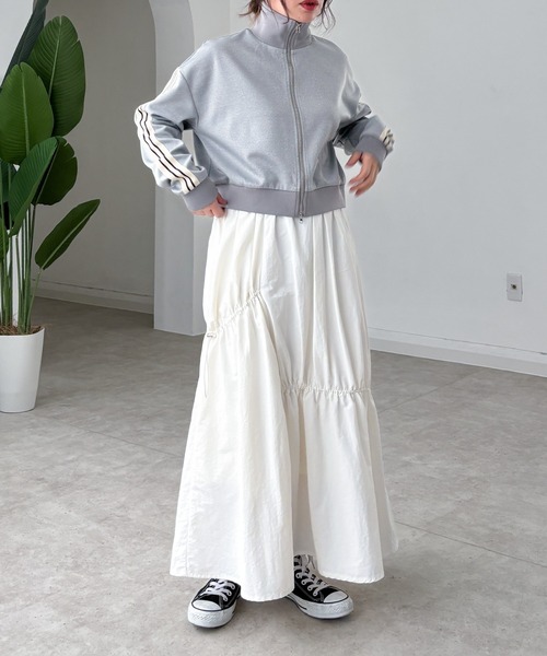 EPIMI E'PIMMY（エピミエピミー）の「ダブルジップトラックジャケット（その他アウター・レディース・ブラック/杢グレー/ブルー・MEDIUM）」の20枚目の写真