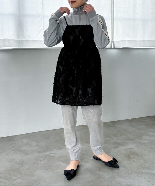 EPIMI E'PIMMY（エピミエピミー）の「ダブルジップトラックジャケット（その他アウター・レディース・ブラック/杢グレー/ブルー・MEDIUM）」の21枚目の写真