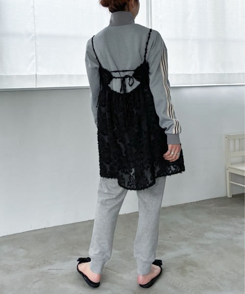 EPIMI E'PIMMY（エピミエピミー）の「ダブルジップトラックジャケット（その他アウター・レディース・ブラック/杢グレー/ブルー・MEDIUM）」の22枚目の写真