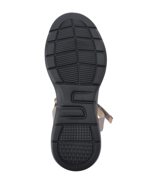 ROPE' PICNIC（ロペピクニック）の「ワニカンベルクロスニーカーサンダル（サンダル・レディース・ブラック/ベージュ/ブルー系その他2/ベージュ系その他・L/M/S）」の14枚目の写真