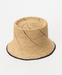 GRILLO（グリーロ）の「【GRILLO(グリーロ)】TRIMING BUCKET HAT（ハット）」