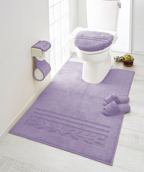 セール】【スーパージャンボマット】抗菌防臭カラフルトイレマット
