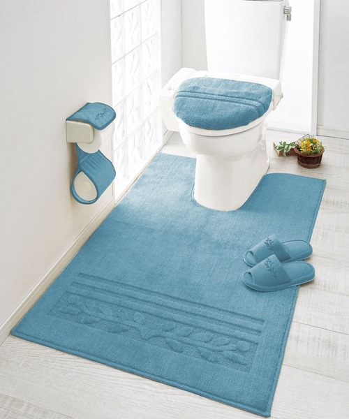 セール】【スーパージャンボマット】抗菌防臭カラフルトイレマット