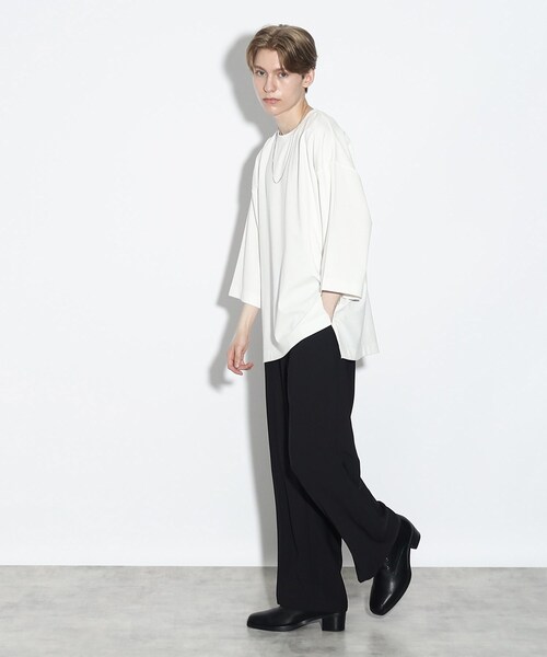 tk.TAKEO KIKUCHI（ティーケータケオキクチ）の「◆リアルレザーアソートブーツ（ブーツ・メンズ・ブラック系1/ブラック系/ブラック・75/55/65）」の14枚目の写真