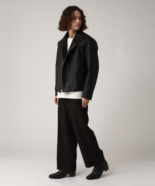 tk.TAKEO KIKUCHI（ティーケータケオキクチ）の「◆リアルレザーアソートブーツ（ブーツ・メンズ・ブラック系1/ブラック系/ブラック・75/55/65）」の22枚目の写真