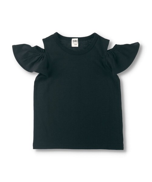 DRC branshes(ディーアールシーブランシェス)の「【WEB限定/DRC/やわらか天竺】肩あきフリル半袖Tシャツ(Tシャツ/カットソー・キッズ・その他4/ブラック/その他3/その他2/その他1/ライトグリーン/グレイッシュベージュ/ピンク・90/130/120/100/110/150/140)」の17枚目の写真