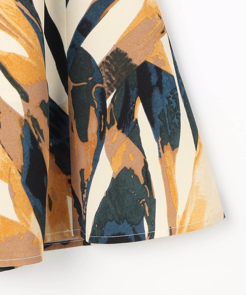 NICOLE white（ニコルホワイト）の「柄デシン ウエストリブ フレアスカート（スカート・レディース・その他4/その他1/その他2/その他3/その他5・FREE）」の14枚目の写真