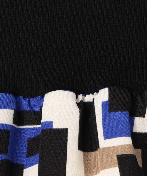 NICOLE white（ニコルホワイト）の「柄デシン ウエストリブ フレアスカート（スカート・レディース・その他4/その他1/その他2/その他3/その他5・FREE）」の17枚目の写真