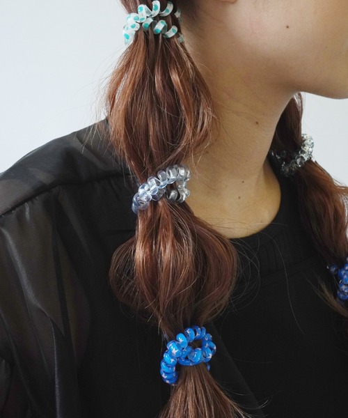 Port（ポート）の「カラフル デザイン スプリング ヘアゴム ( 6個