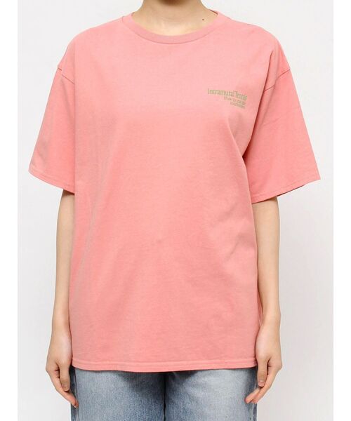 Ungrid（アングリッド）の「バックロゴプリントTee（Tシャツ/カットソー・レディース・ネイビー/ピンク/オフホワイト・FREE）」の13枚目の写真