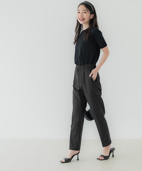 coca（coca）（コカ）の「ブロードシーカーズパンツ/吸汗速乾/ストレッチ（その他パンツ・レディース・ブラック/ネイビー・M/L）」の5枚目の写真