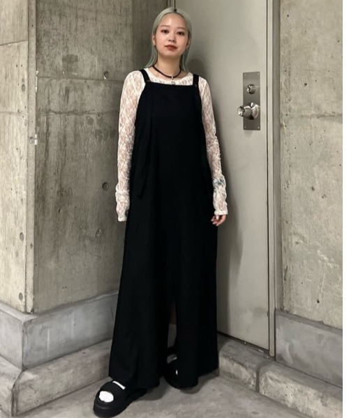 リネンブレンドアメスリワンピース（ワンピース）｜ROSE BUD（ローズ  