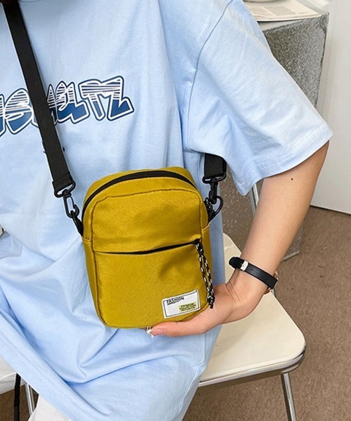 Miniministore(ミニミニストア)の「ミニ ショルダーバッグ レディース 軽量(ショルダーバッグ・レディース・ネイビー/イエロー/ピンク/ブルーグリーン/ブラック・FREE)」の9枚目の写真