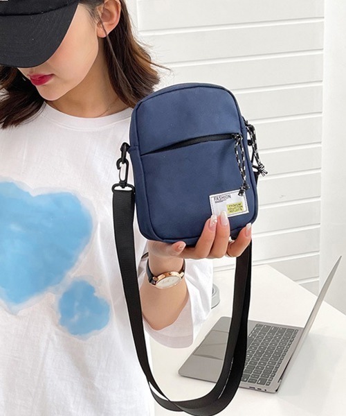 Miniministore(ミニミニストア)の「ミニ ショルダーバッグ レディース 軽量(ショルダーバッグ・レディース・ネイビー/イエロー/ピンク/ブルーグリーン/ブラック・FREE)」の22枚目の写真