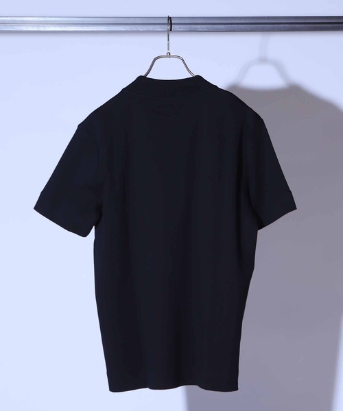 クールビズ ジャケットの衿を汚さない シルケットポンチ Vネック テーラーT　ジャケットインナー専用 MEN'S BIGI｜クールビズ ジャケットの衿を汚さない シルケット