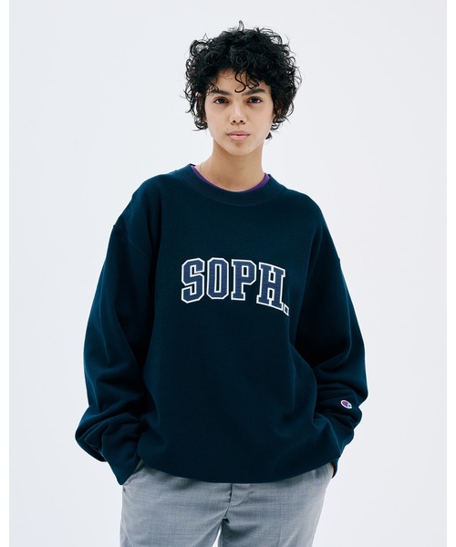 トップス SOPH. Champion REVERSE WEAVE CREWNECK L Reverse Weave Crewneck Sweatshirt, C Logo - Champion