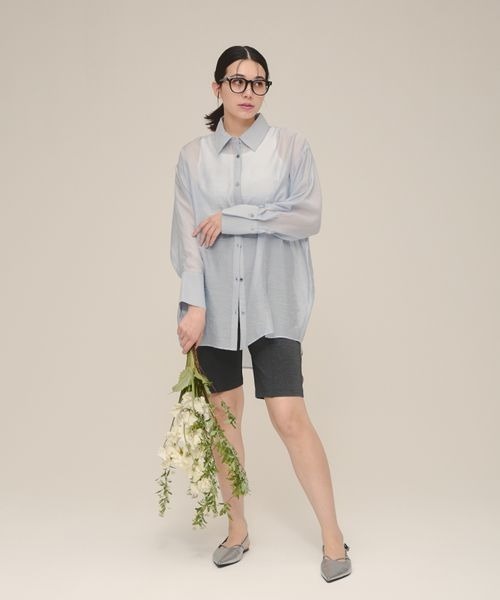 eL(エル)の「【eL】Cutsew Bermuda Pants/113341(その他パンツ・レディース・ブラック/グレー・FREE)」の18枚目の写真