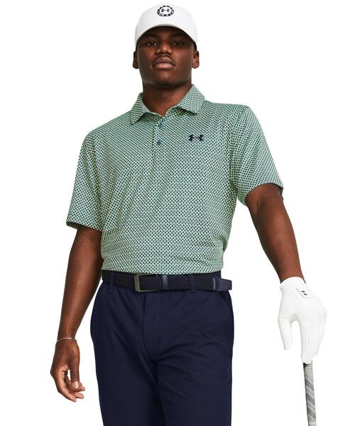 Under Armour マッチプリントゴルフポロ 取寄) アンダーアーマー