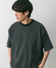 URBAN RESEARCH DOORS | ミジンボーダーショートスリーブTシャツ(Tシャツ/カットソー)
