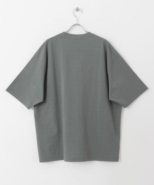 URBAN RESEARCH DOORS(アーバンリサーチドアーズ)の「ミジンボーダーショートスリーブTシャツ(Tシャツ/カットソー・メンズ・ホワイト系その他/グレー系その他/ブラック系その他・LARGE/MEDIUM)」の15枚目の写真