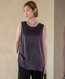 サテン」に該当するレディースのタンクトップファッション通販