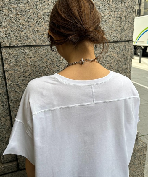 DouDou（ドゥドゥ）の「ワイドフォトプリントTEE（Tシャツ