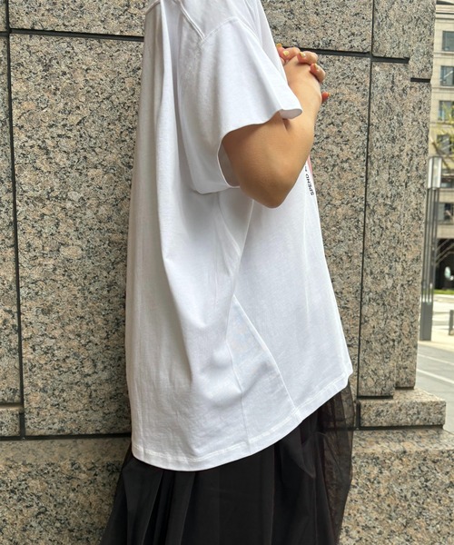 DOUDOU ワイドフォトTEE 未着用　最終お値下げ☆ DouDou（ドゥドゥ）の「ワイドフォトプリントTEE（Tシャツ