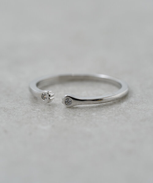 BEARDSLEY(ビアズリー)の「ネコセットリング(リング・レディース・シルバー・FREE)」の5枚目の写真