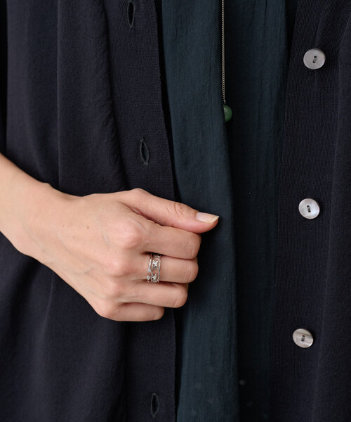 BEARDSLEY(ビアズリー)の「ネコセットリング(リング・レディース・シルバー・FREE)」の6枚目の写真