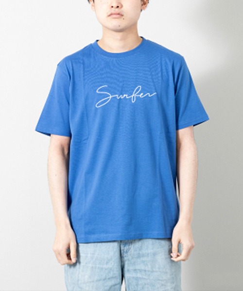 半袖プリントTシャツ(Surfer)（Tシャツ/カットソー）｜STYLEBLOCK