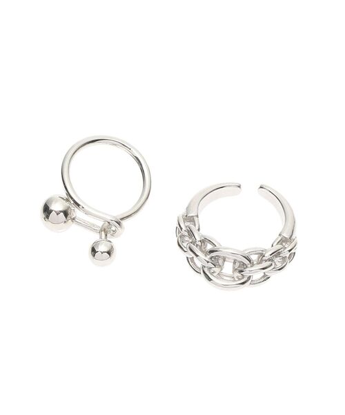 jouetie（ジュエティ）の「2SETチェーンリング（リング・レディース・ゴールド/シルバー・FREE）」の10枚目の写真